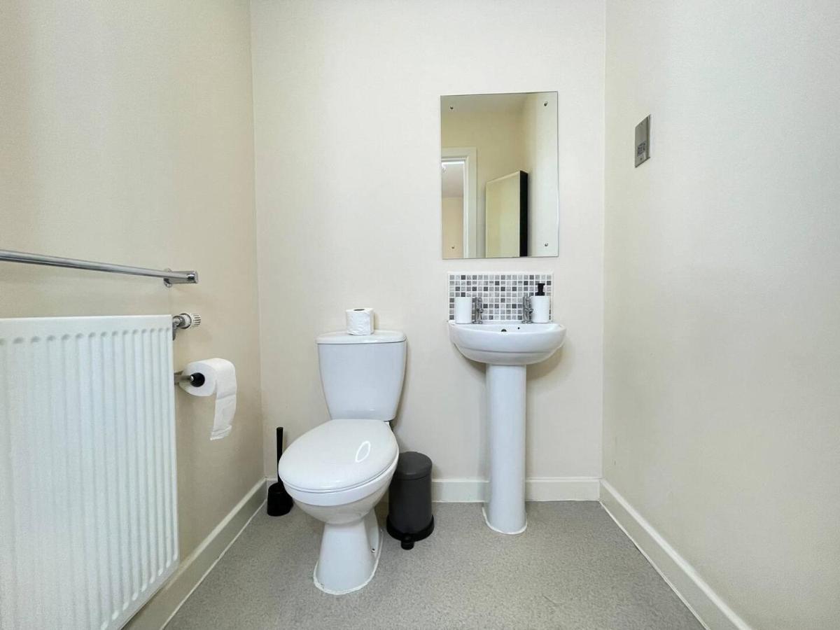 Chic Manchester Townhouse Near Old Trafford Bagian luar foto